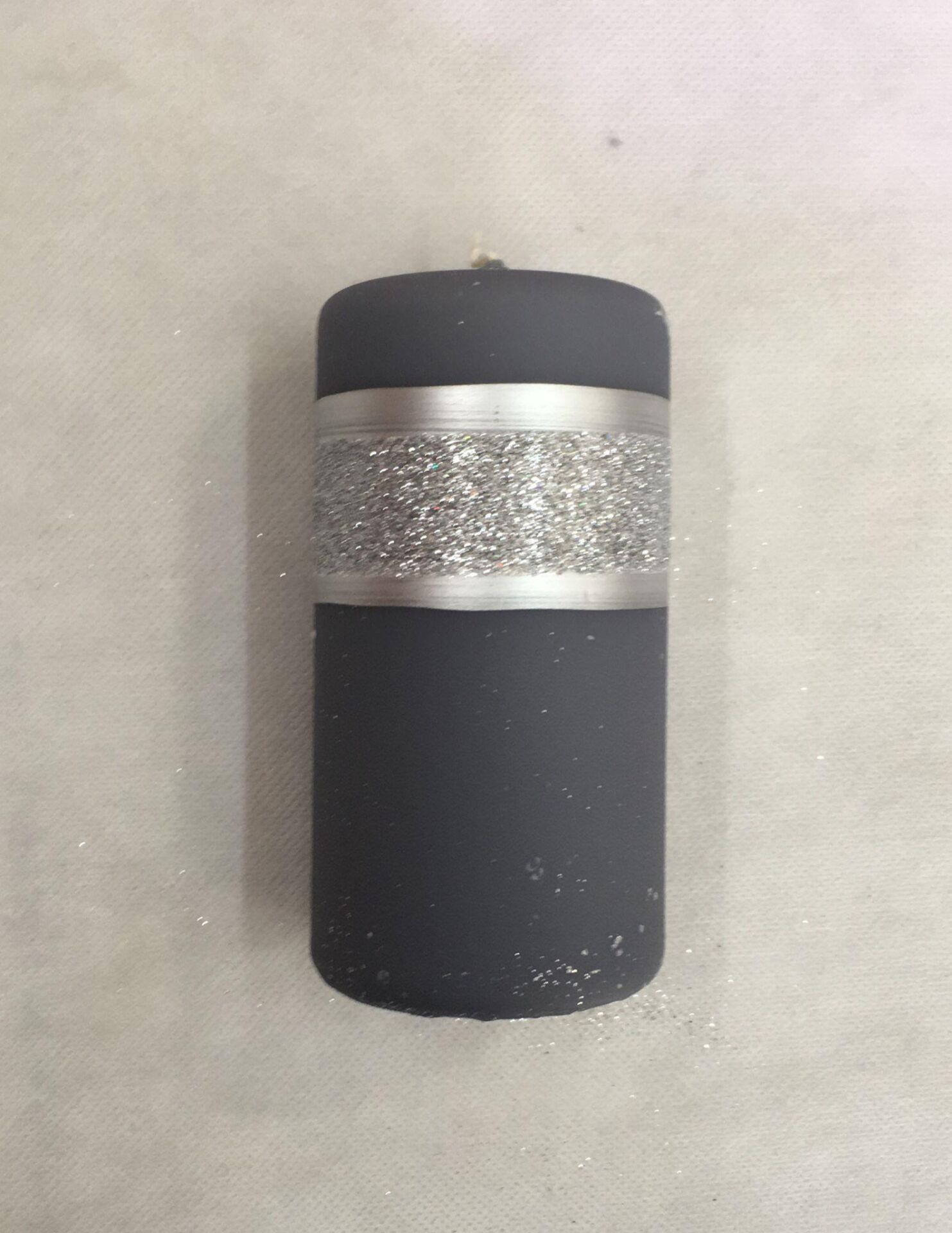 MUM TAKOZ GÜMÜŞ SİMLİ GRİ 12*6 CM ADP