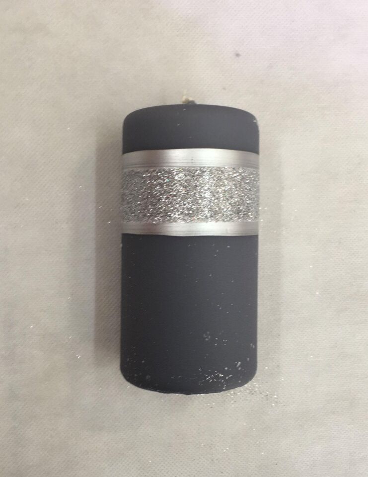 MUM TAKOZ GÜMÜŞ SİMLİ GRİ 12*6 CM ADP