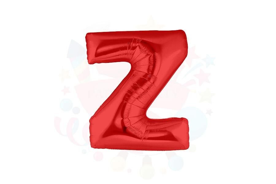 BALON FOLYO 14'' HARF KIRMIZI Z