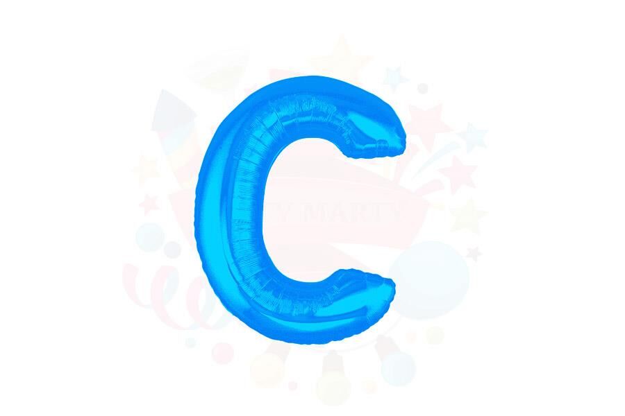 BALON FOLYO 14'' HARF MAVİ C