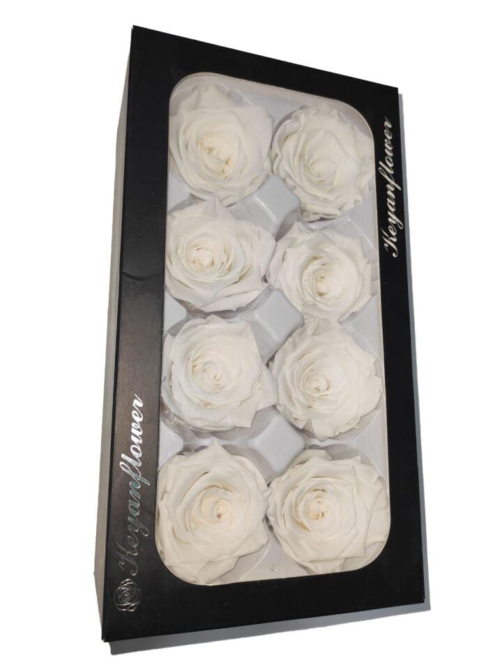 GÜL SOLMAYAN BEYAZ 8 Lİ