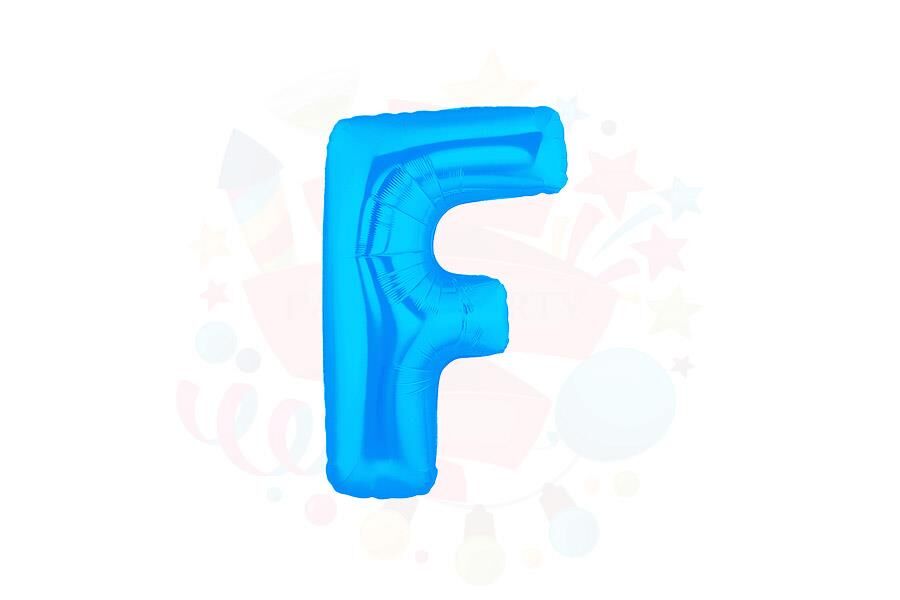 BALON FOLYO 14'' HARF MAVİ F